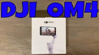 DJI OM4 Smartphone Gimbal Stabilizer - UNBOXING and Test of Active Track 3.0 - Robot Vacuum Tracking