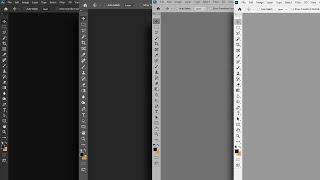 Photoshop: How to change the interface color. changing Photoshop theme