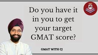 Do you have it in you to get your target score?