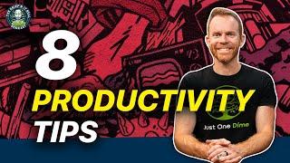 How to Be Productive | 8 Productivity Tips