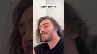 if Albert Einstein was insecure #shorts #comedy #funny