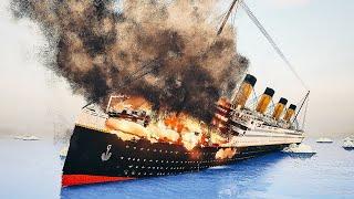 Ships vs Fire (sinking) | Teardown