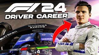 FIRST F1 24 GAMEPLAY - Driver Career Mode Ep. 0