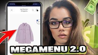 HOW TO SET UP DAWN  THEME MEGA MENU IN SHOPIFY  | TUTORIAL 2024