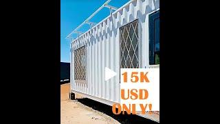 Two bedroom container home by ISM for 15K USD