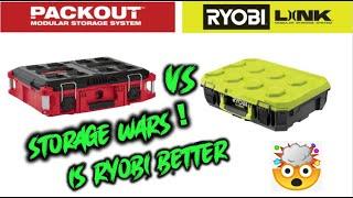 Ryobi Link VS Milwaukee Packout [don't be fooled]