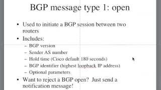 Introduction to BGP theory