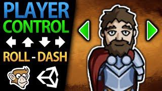 Character Controller in Unity 2D! (Move, Dodge, Dash)