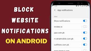 How to disable notification on Google Chrome | Android me notifications off kaise kare | #Shorts