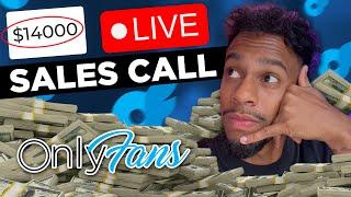 LIVE Creator Sales Call | Watch Me Sign A New Model Live - OF Agency 2022