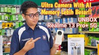 UNBOXING Realme 13 Pro 5G!! Ultra Camera With AI & Memory Lebih Besar!!