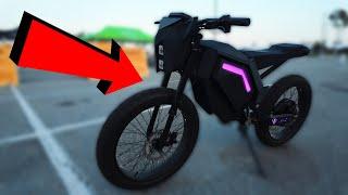 FIRST LOOK - Vexcite MK1 Electric Bike - 72v 3000w ALL BLACK eMoto!