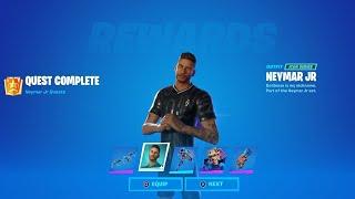 Complete 5 Quests from Island Soccer Players (5) - Fortnite Neymar Jr Quests
