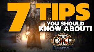 7 TIPS TO IMPROVE your Path of Exile Experience!