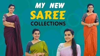 LAKSHMI SERIAL | SRUTHI RAJ | SAREE COLLECTION | VLOG