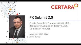 Learn how to create CDISC domains in minutes with PK Submit