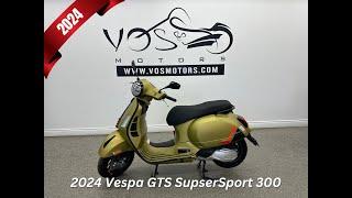 Brand New 2024 Vespa GTS Supersport 300 - V6196