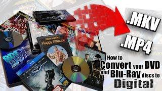 How to Create a Digital Backup Copy of Your DVD & Blu ray Movies - MakeMKV & HandBrake