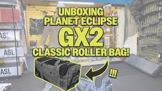 Unboxing the Planet Eclipse Roller Bag! (GX2 Classic Bag)