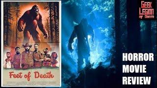 FEET OF DEATH ( 2024 Andrew Jacob Brown ) BigFoot / Sasquatch Horror Movie Review