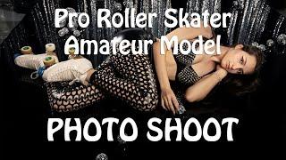 Professional Roller Skater Tries Glamour Modelling