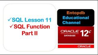 SQL Function | single row and multi row functions in sql Lesson 11 | Part 02