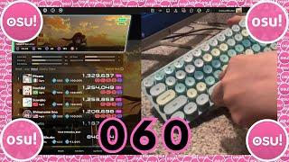 Wireless keyboard has hella latency (602/5873) // Osu 060