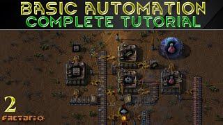 BASIC AUTOMATION - Tutorial Series FACTORIO Guide Ep 02