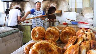 UZBEKISTAN! 15 000 loaves a day. How to make bread