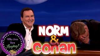 Norm MacDonald & Conan O'Brien: Greatest Talk Show Guest Ever - Why Are You Laughing?