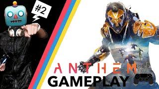 Anthem - Primeira missão Online!! Facecam Animada [PT-BR PS4]