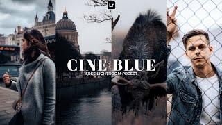 Cinematic Blue Preset | Lightroom Mobile Preset Free DNG | cinematic presets | lightroom preset