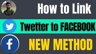 How to link twitter to Facebook 2024 | facebook to twitter not working solution