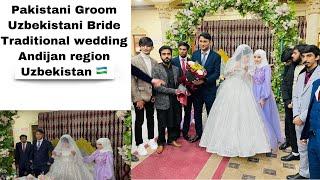 Pakistani boy weds with Uzbekistan girl || Uzbekistan || Andijan region. Traditional uzbek wedding.