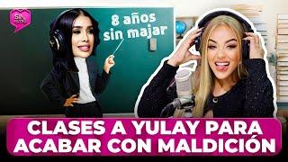 CARO BRITO LE DA CLASES A YULAY PARA QUE ACABE CON LA MALDICIÓN DE 8 AÑOS SIN MAJAR