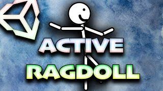 How to Make an Active 2D Stickman Ragdoll in Unity | Balance, Run, Jump