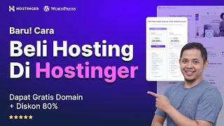 TERBARU! Cara Beli Hosting + Install WordPress di Hostinger