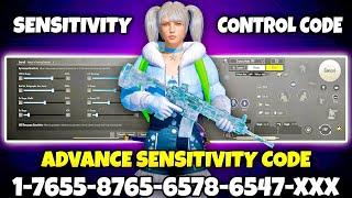 BGMI 3.6 UPDATE SENSITIVITY CODE | BGMI BEST SENSITIVITY SETTINGS | BGMI ZERO RECOIL SENSITIVITY