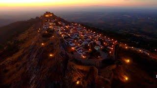 Marvão Night Flight - Portalegre - 4K Ultra HD