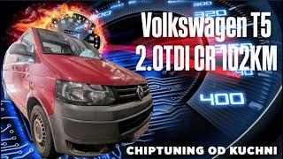 Volkswagen Transporter T5 2.0TDI CR 102KM - czyli typowy osiołek | #chiptuning od kuchni