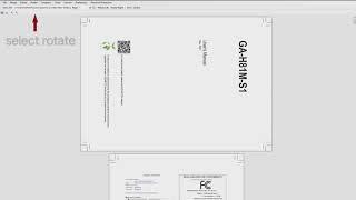 Rotate individual pages of a PDF file using Autrob PDF Editor