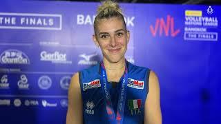 VNL Finals 2024 F: Le parole di Alessia Orro dopo il trionfo