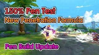 [ROX] Pen Build Update. 150% Penetration Test on New Pen Formula | Ragnarok X Next Generation | King