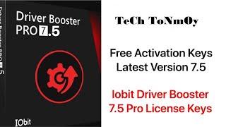 IObit Driver Booster 7 5 0 750 Pro License Key 2020 Giveaway