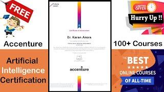 Accenture Artificial Intelligence Certification - Future Learn Free Online Courses With Certificate