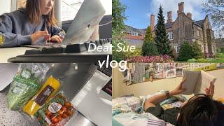 【vlog】イギリス留学｜大学生のリアルな日常‍課題、買い物美味しいものをたくさん食べた1週間