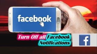 How to Turn Off all Facebook Notifications on Android