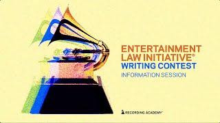 Entertainment Law Initiative Writing Contest Info Session 2024