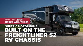 2025 NeXus Wraith 33F | RV Tour: Build On The Freightliner S2 RV Chassis