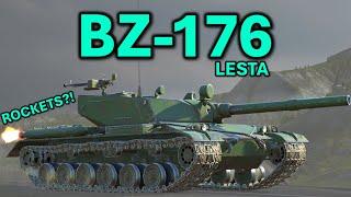 680 ALPHA in TIER 8 WITH ROCKETS: Lesta BZ-176 Review | Tanks Blitz